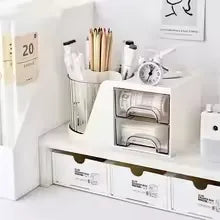 360 degree rotating makeup brush holder