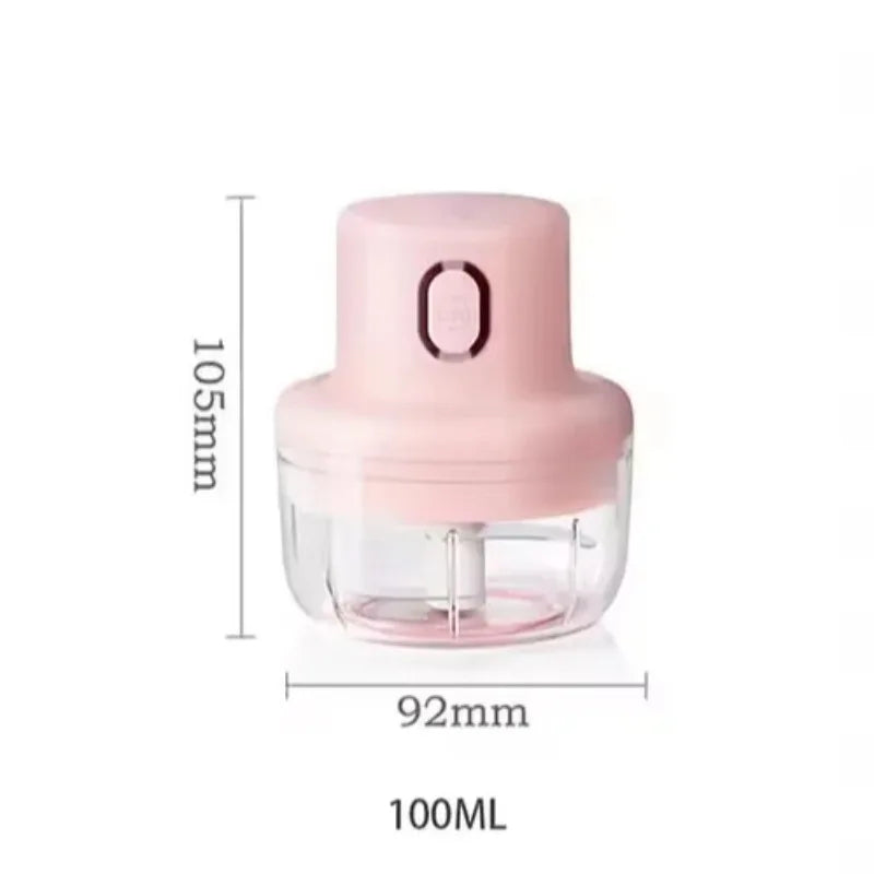 Rechargeable USB mini garlic chopper