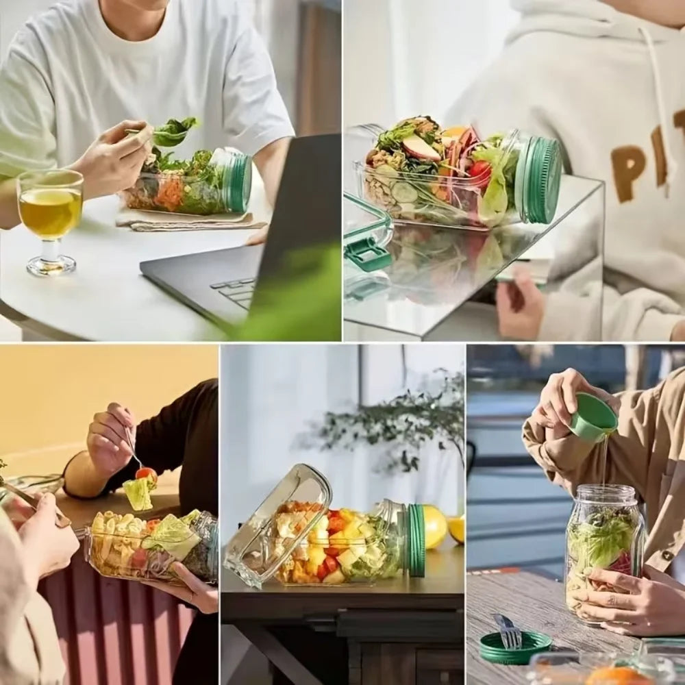 Compact leakproof container for fruits and veggies