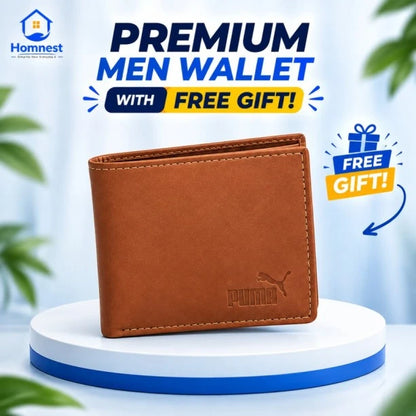 Premium Silicone Eyeglasses Pouch with Zipper & Wrist Strap — FREE Men's Wallet Gift