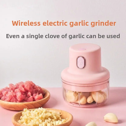 USB electric garlic chopper for kitchen