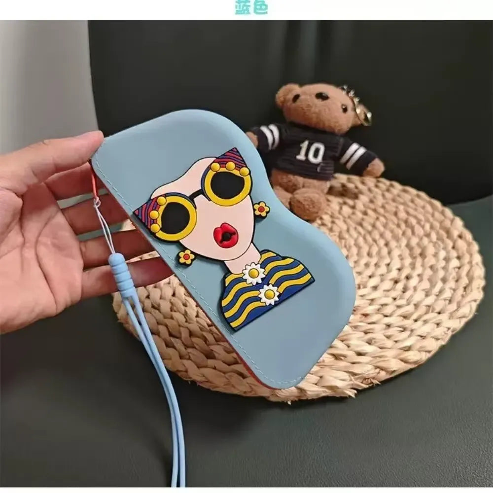 Zipper eyeglasses case for everyday protection